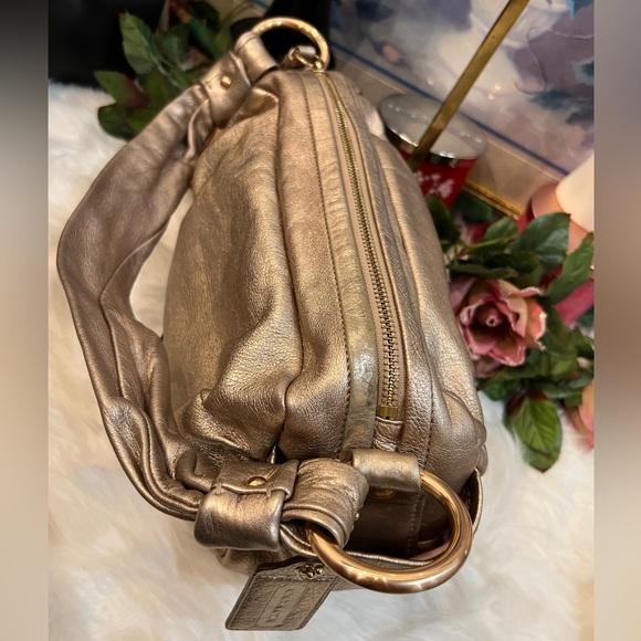 Coach Metallic Handbag - Picture 7 of 10